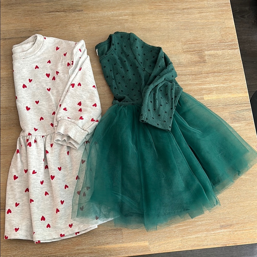 Cat & Jack + Carter’s | Long-sleeve Dresses | 3T